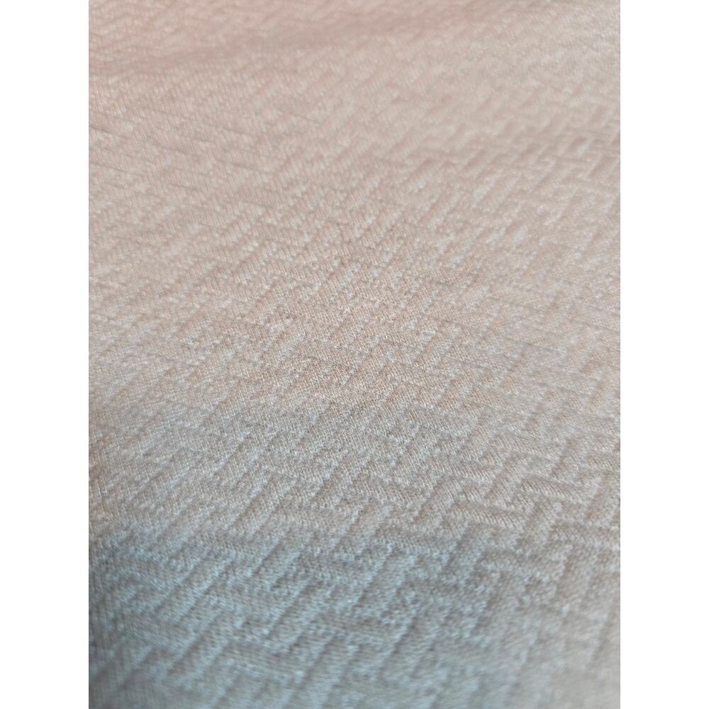 Porter & Ash Interlock Knit Quarter Zip Pullover Sweater Beige Textured - Picture 7 of 7